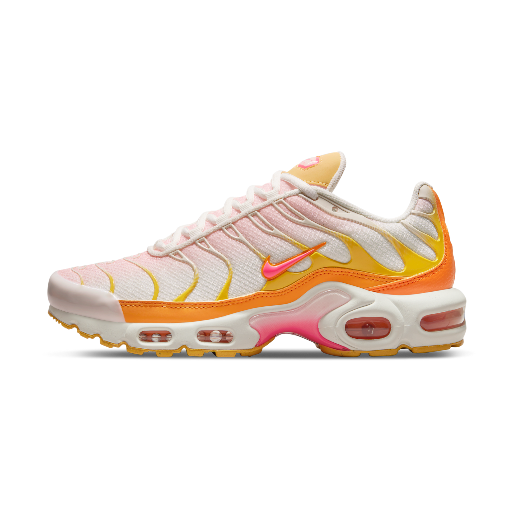 Nike Air Max Plus White Orange Pink (Women's)