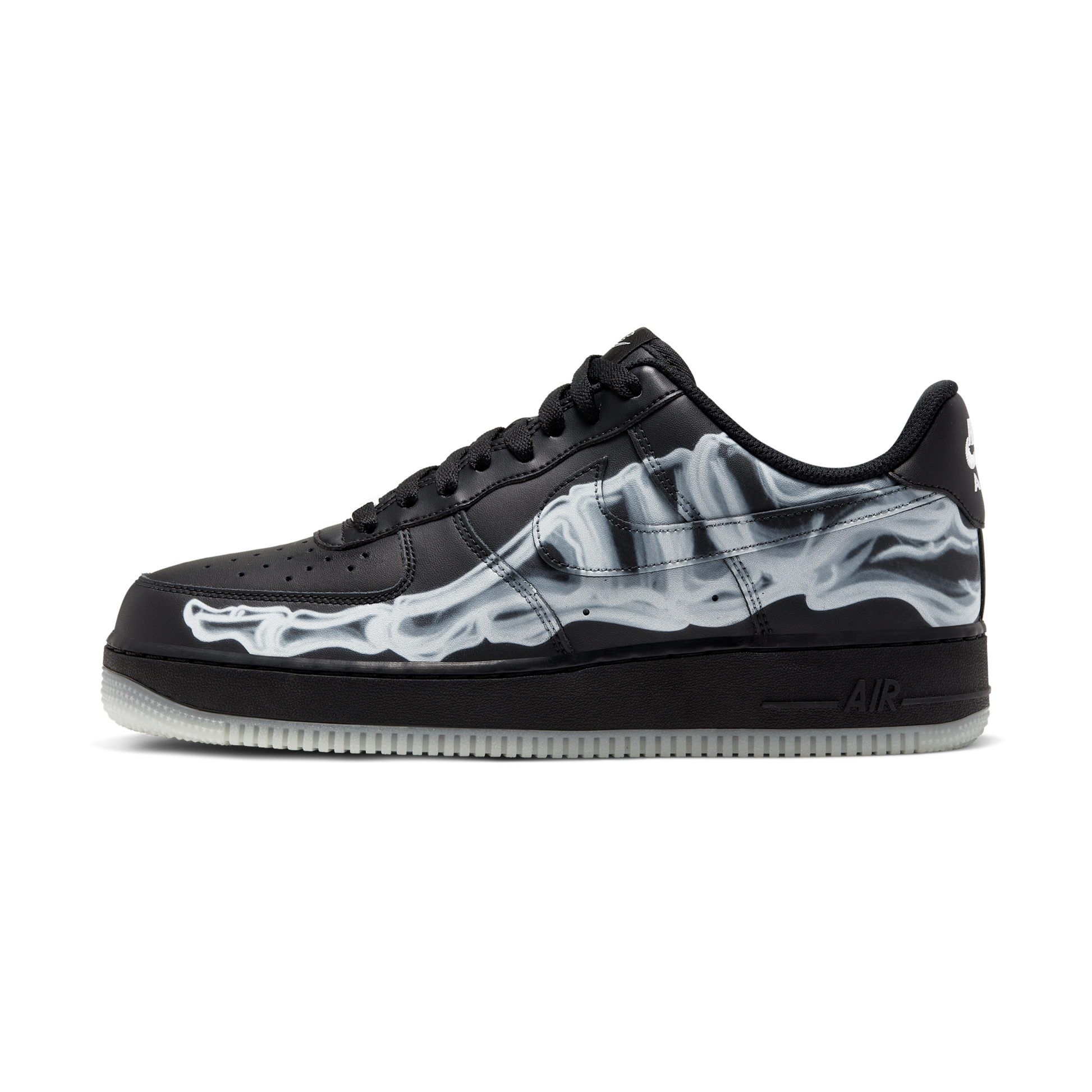 Nike Air Force 1 Low Black Skeleton Halloween (2019)