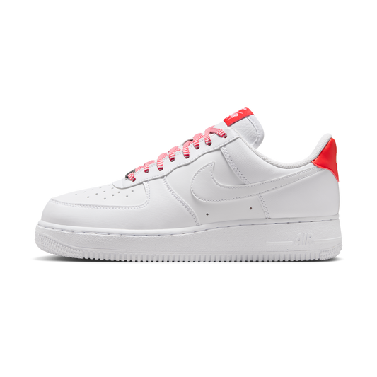 Nike Air Force 1 Low '07 White Pink Foam Metallic Silver Light Crimson (Women's)