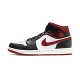 Jordan 1 Mid Gym Red Black White