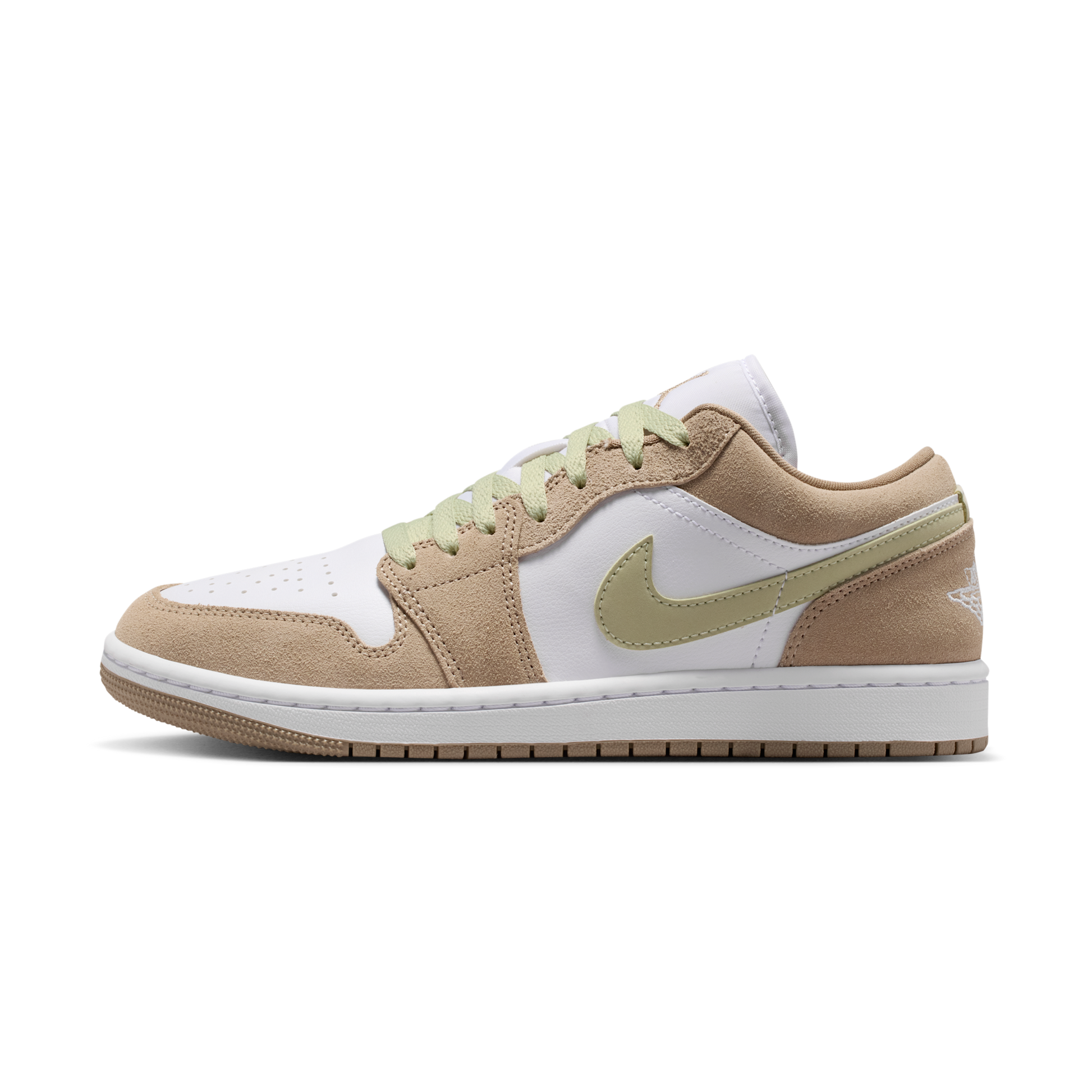 Jordan 1 Low Khaki Olive Aura (Women's)