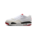 Jordan 4 RM White Black Neutral Grey Varsity Red (GS)
