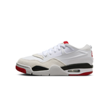 Jordan 4 RM White Black Neutral Grey Varsity Red (GS)