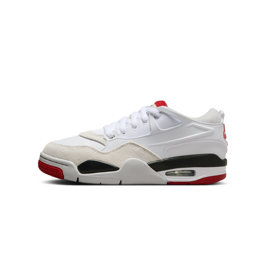 Jordan 4 RM White Black Neutral Grey Varsity Red (GS)