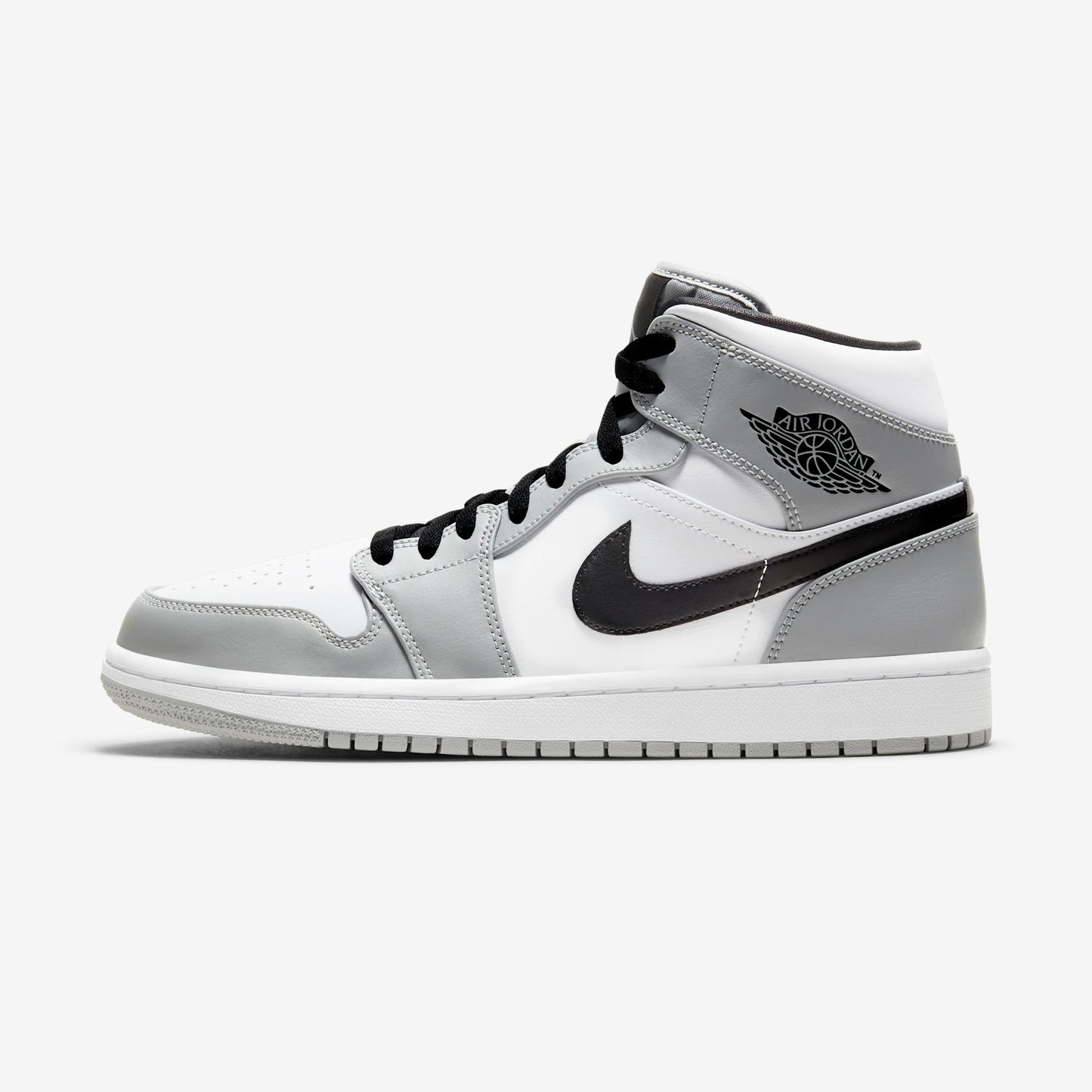 Jordan 1 Mid Light Smoke Grey