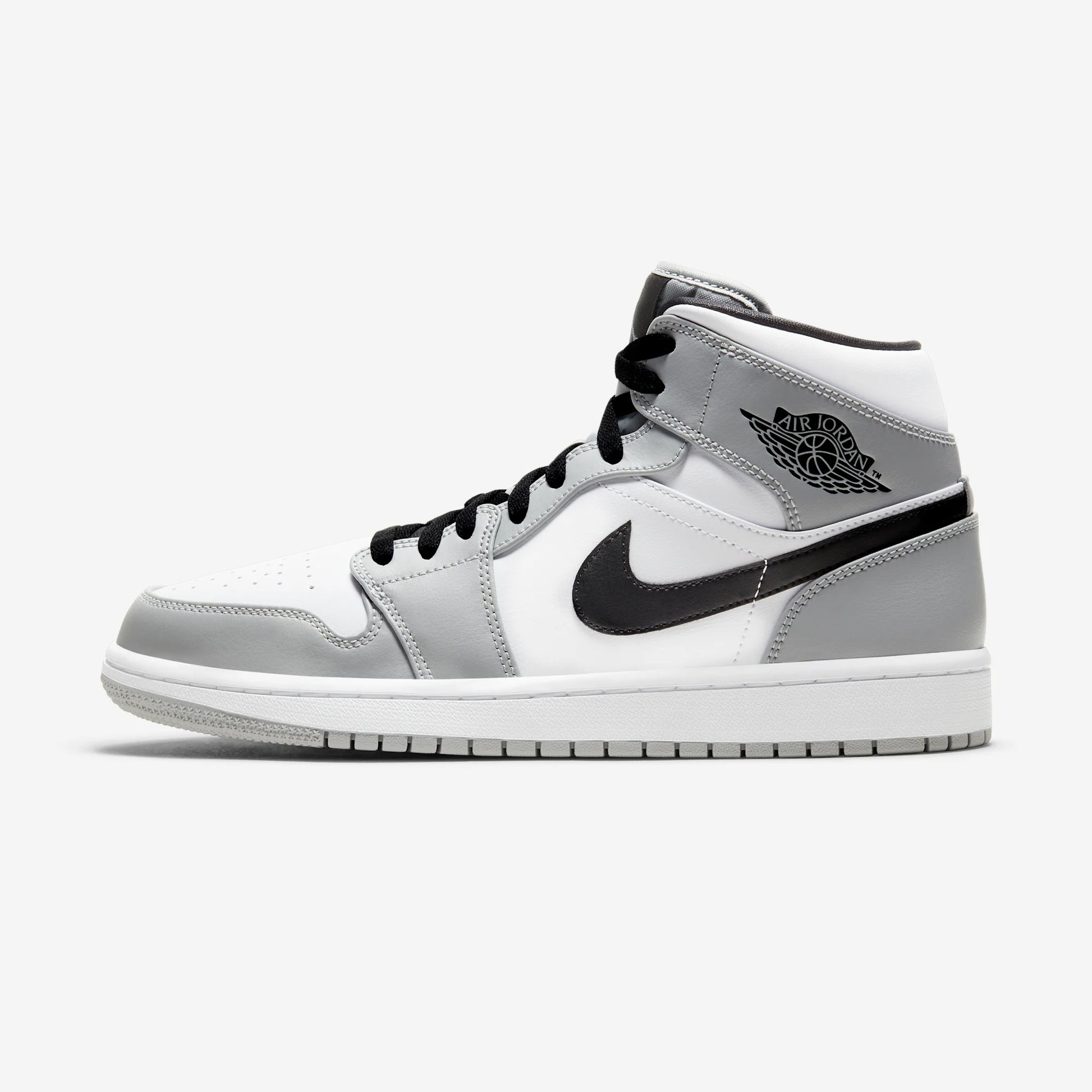 Jordan 1 Mid Light Smoke Grey