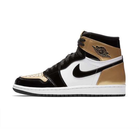 Jordan 1 Retro High NRG Patent Gold Toe