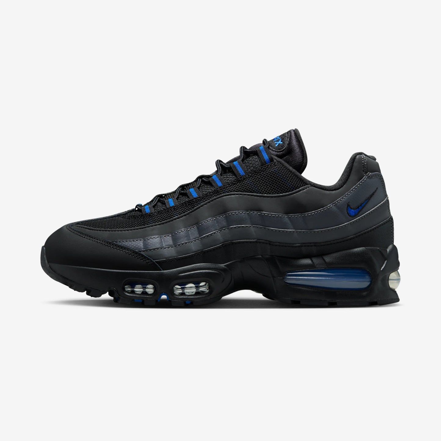 Nike Air Max 95 Big Bubble Black Game Royal