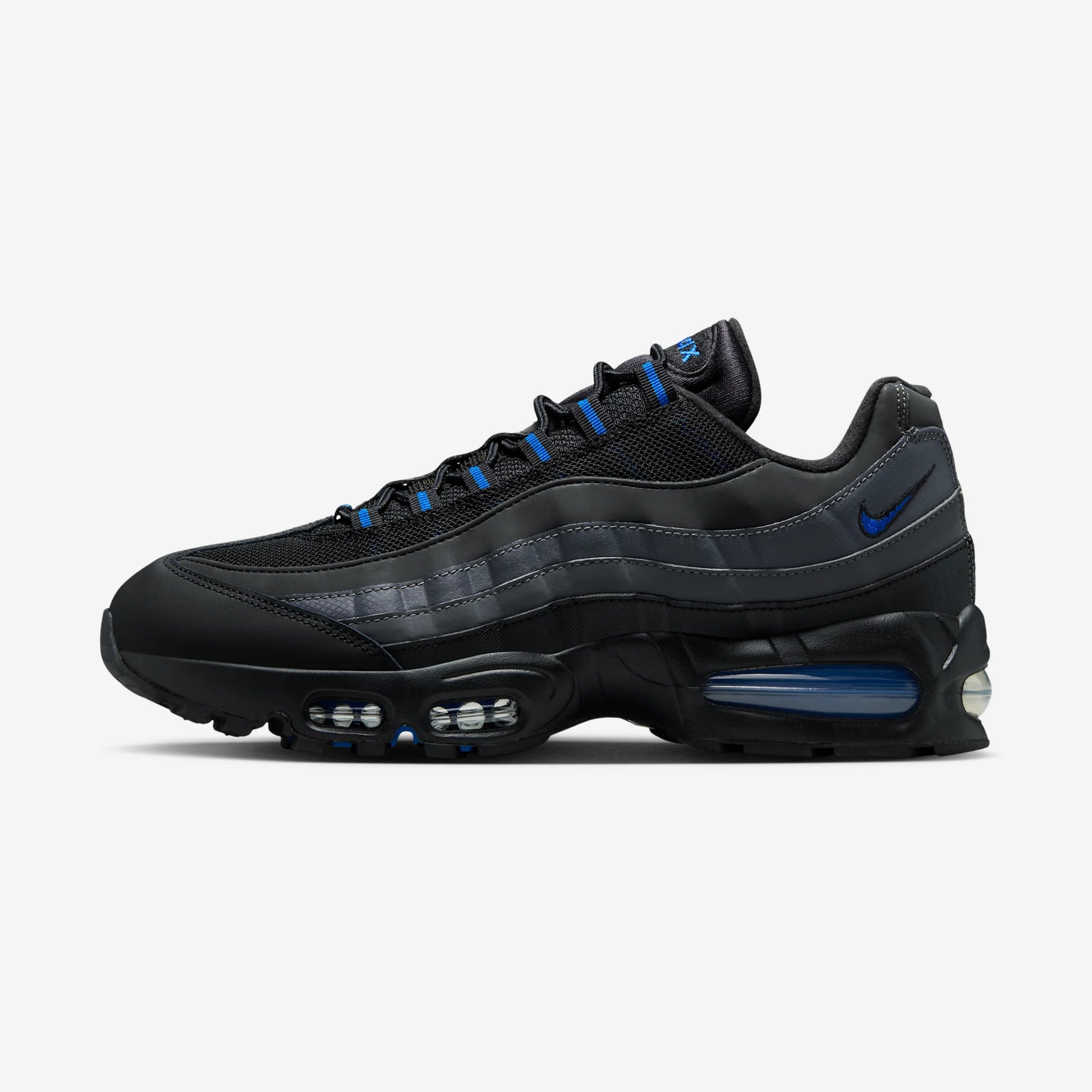 Nike Air Max 95 Big Bubble Black Game Royal