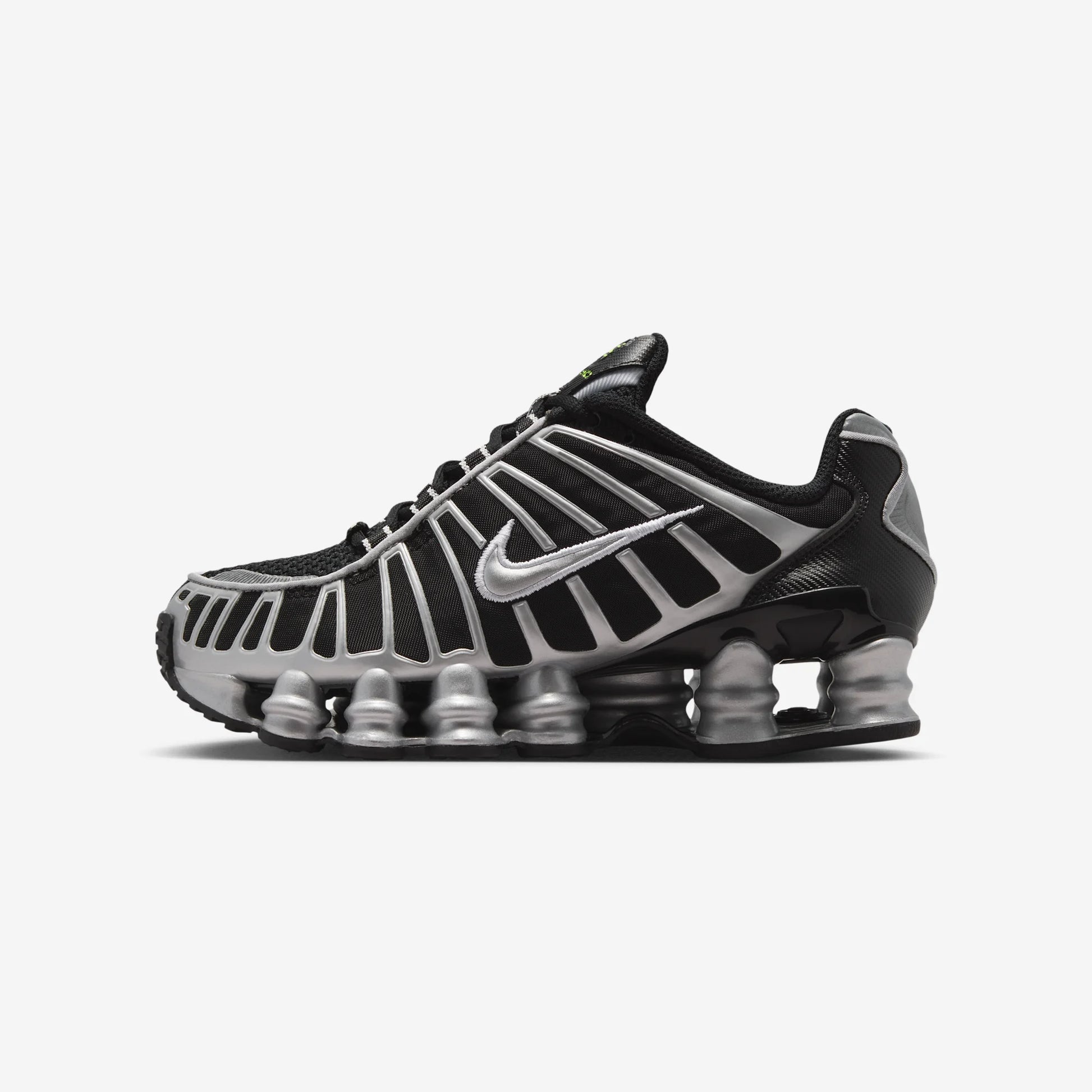 Nike Shox TL Black Volt Metallic Silver (GS)