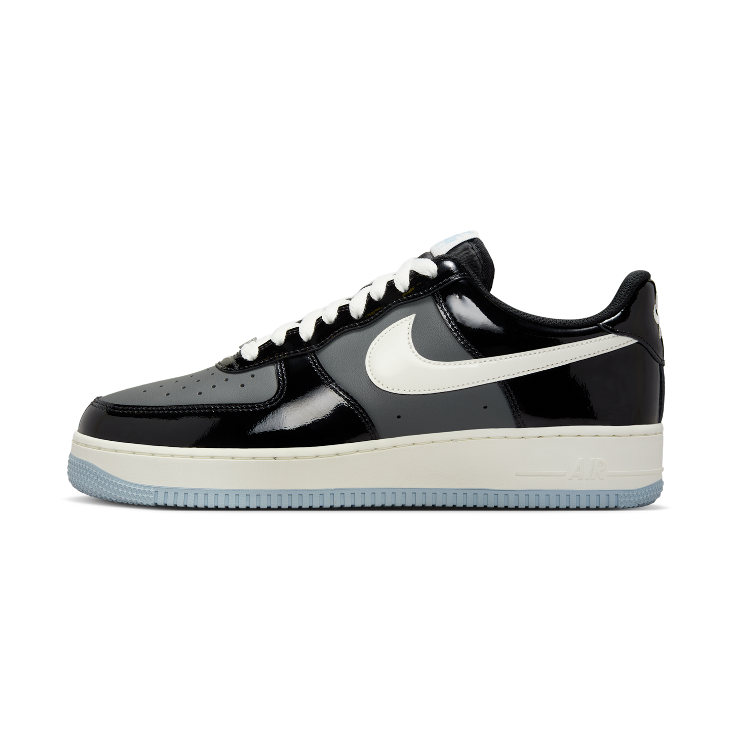 Nike Air Force 1 Low Black Iron Grey Patent