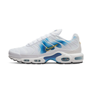 Nike Air Max Plus Spray Paint Swoosh White Blue
