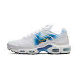 Nike Air Max Plus Spray Paint Swoosh White Blue