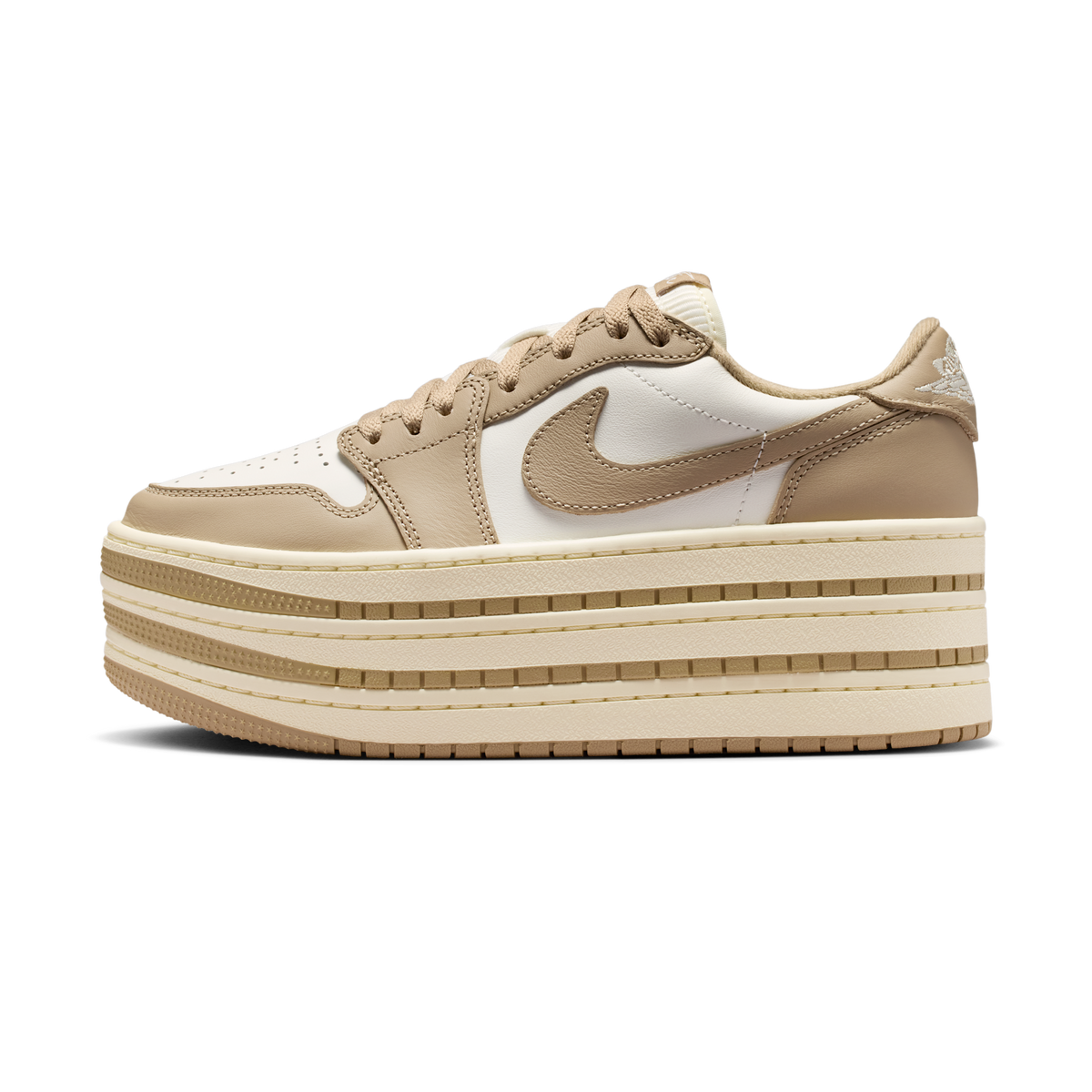 Jordan 1 Low Triple Stack Khaki Sail (Women's)