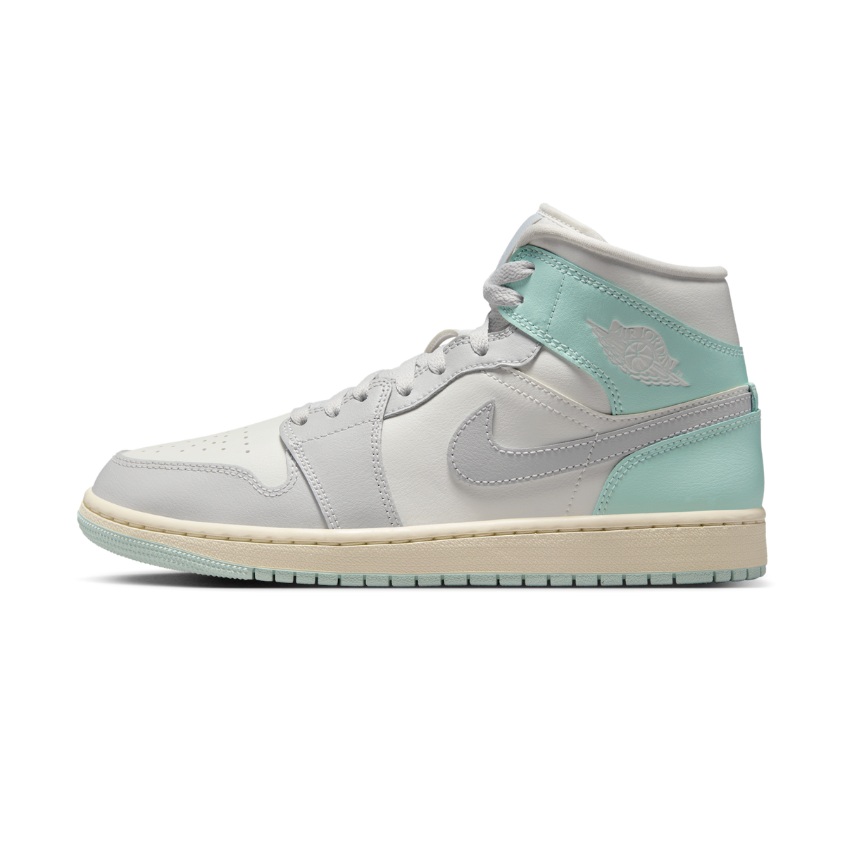 Jordan 1 Mid Football Grey Igloo (Women's)