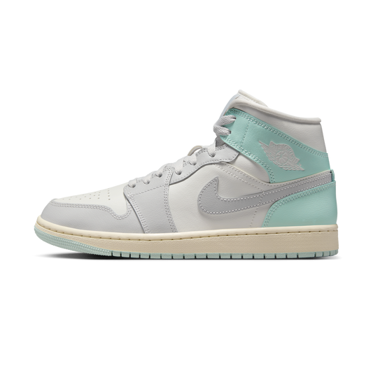 Jordan 1 Mid Football Grey Igloo (Women's)