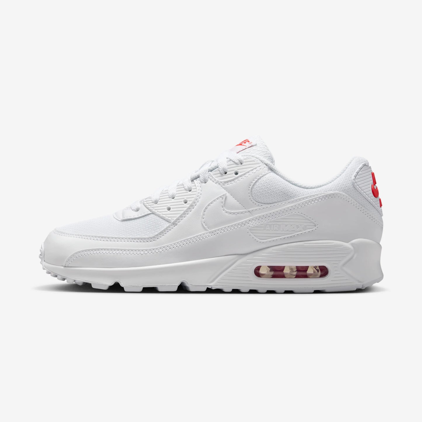 Nike Air Max 90 White Light Crimson
