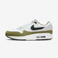 Nike Air Max 1 White Black Medium Olive