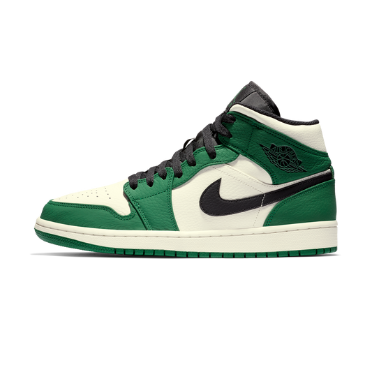 Jordan 1 Mid Pine Green