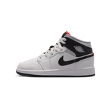 Jordan 1 Mid Summit White Infrared Black (GS)