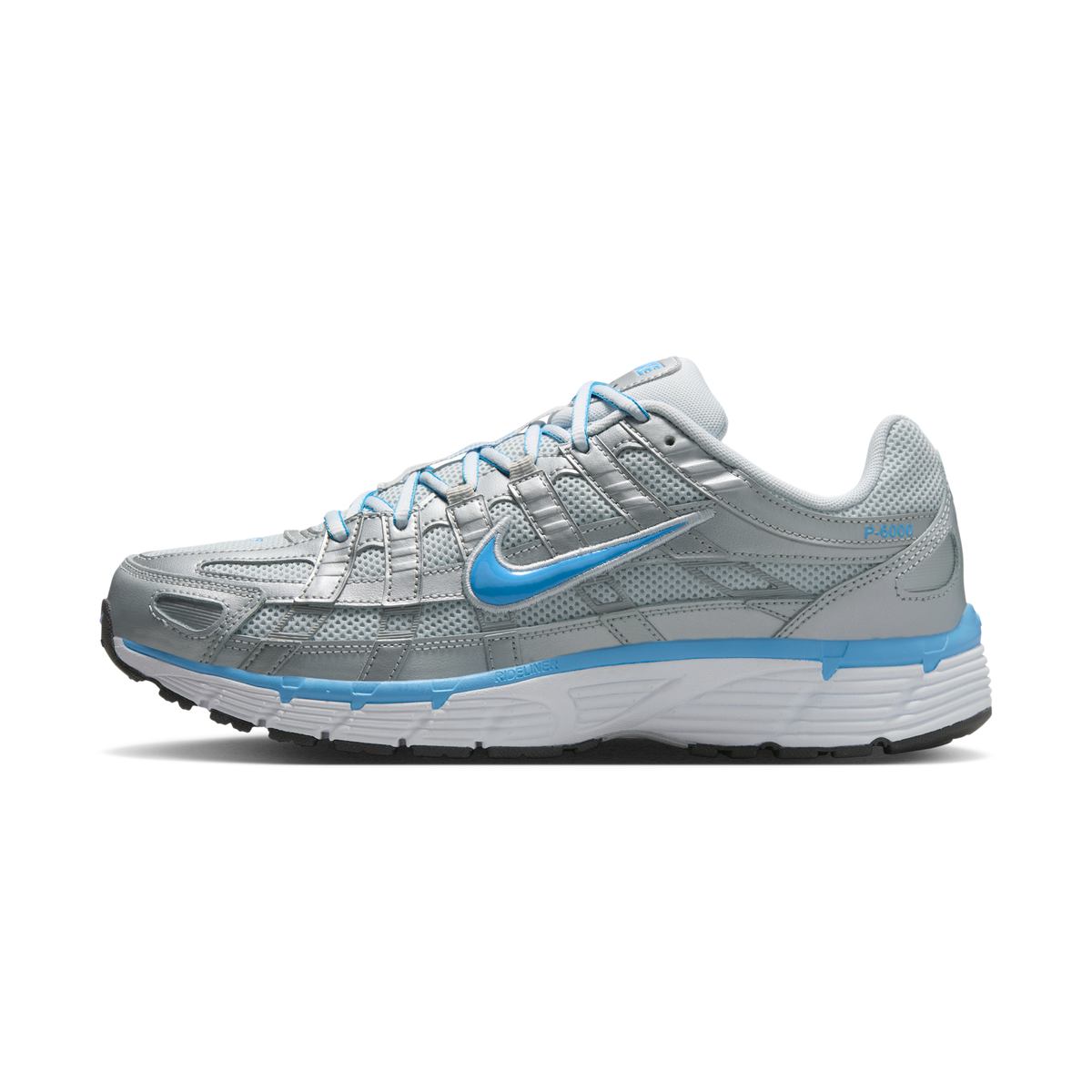 Nike P-6000 Metallic Platinum Pure Platinum Metallic Silver University Blue