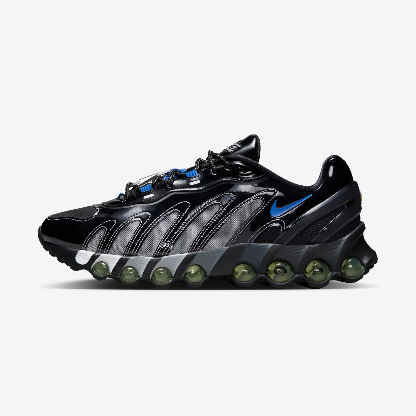 Nike Air Max Dn8 Patta Black Metallic Silver
