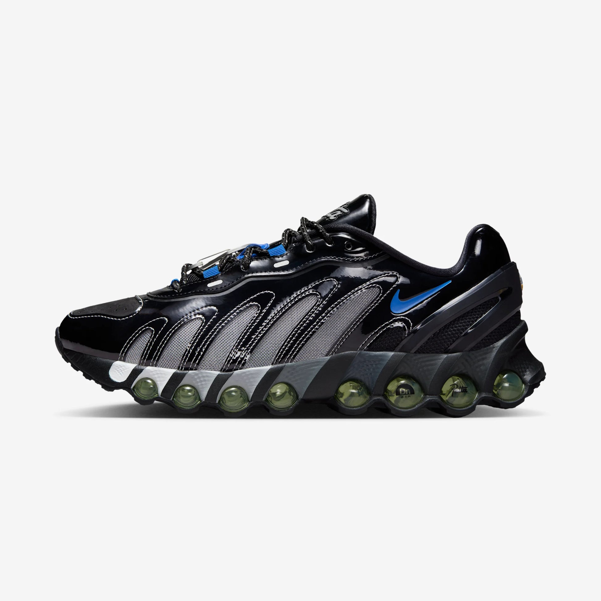 Nike Air Max Dn8 Patta Black Metallic Silver