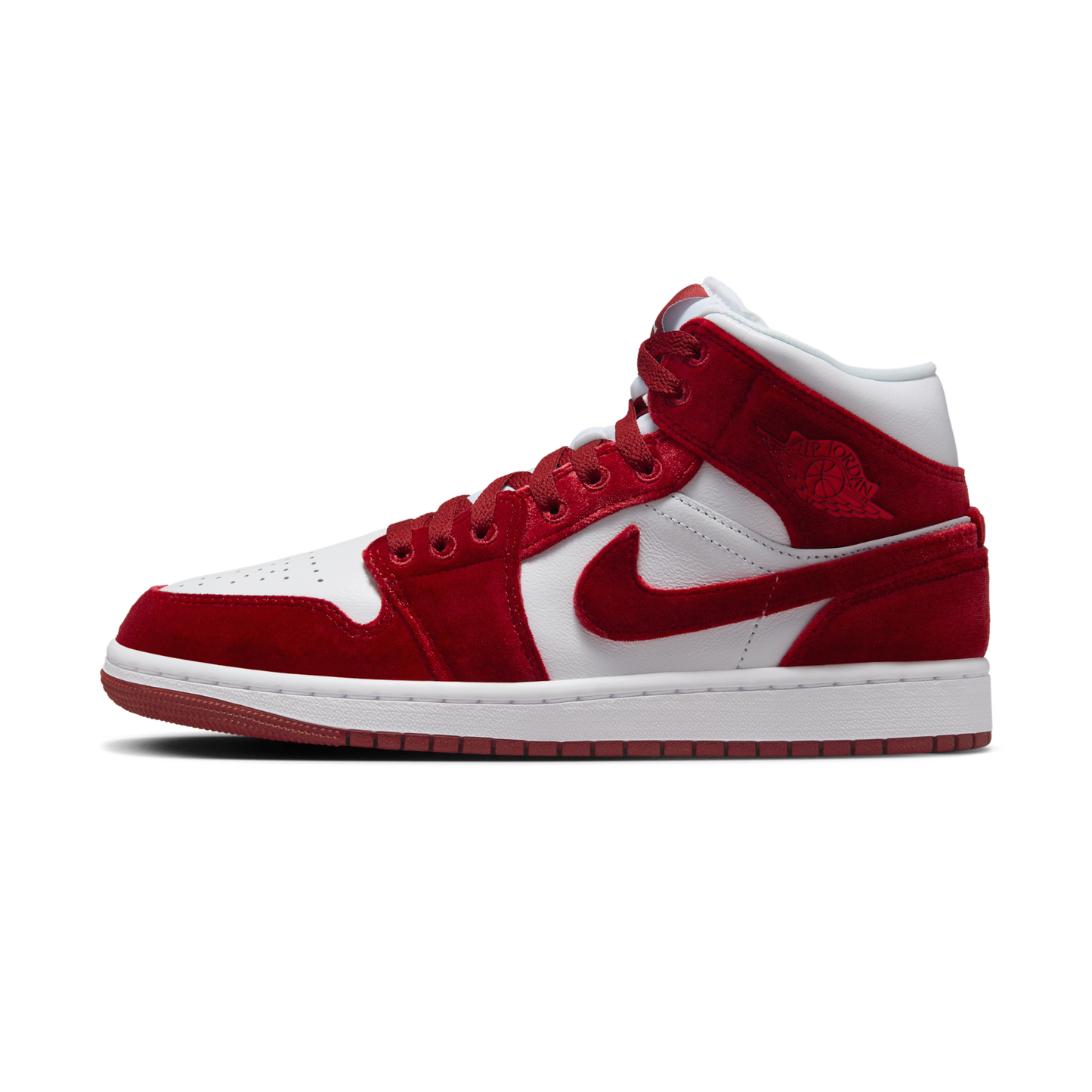 Jordan 1 Mid SE Red Velvet (Women's)