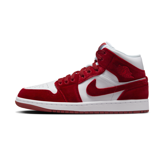 Jordan 1 Mid SE Red Velvet (Women's)