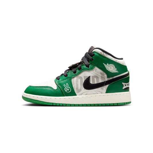 Jordan 1 Mid SE Overbranded (GS)