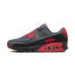 Nike Air Max 90 Smoke Grey Fire Red
