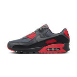 Nike Air Max 90 Smoke Grey Fire Red