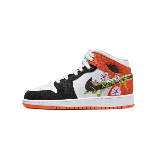 Jordan 1 Mid SE Basketball Blossom (GS)