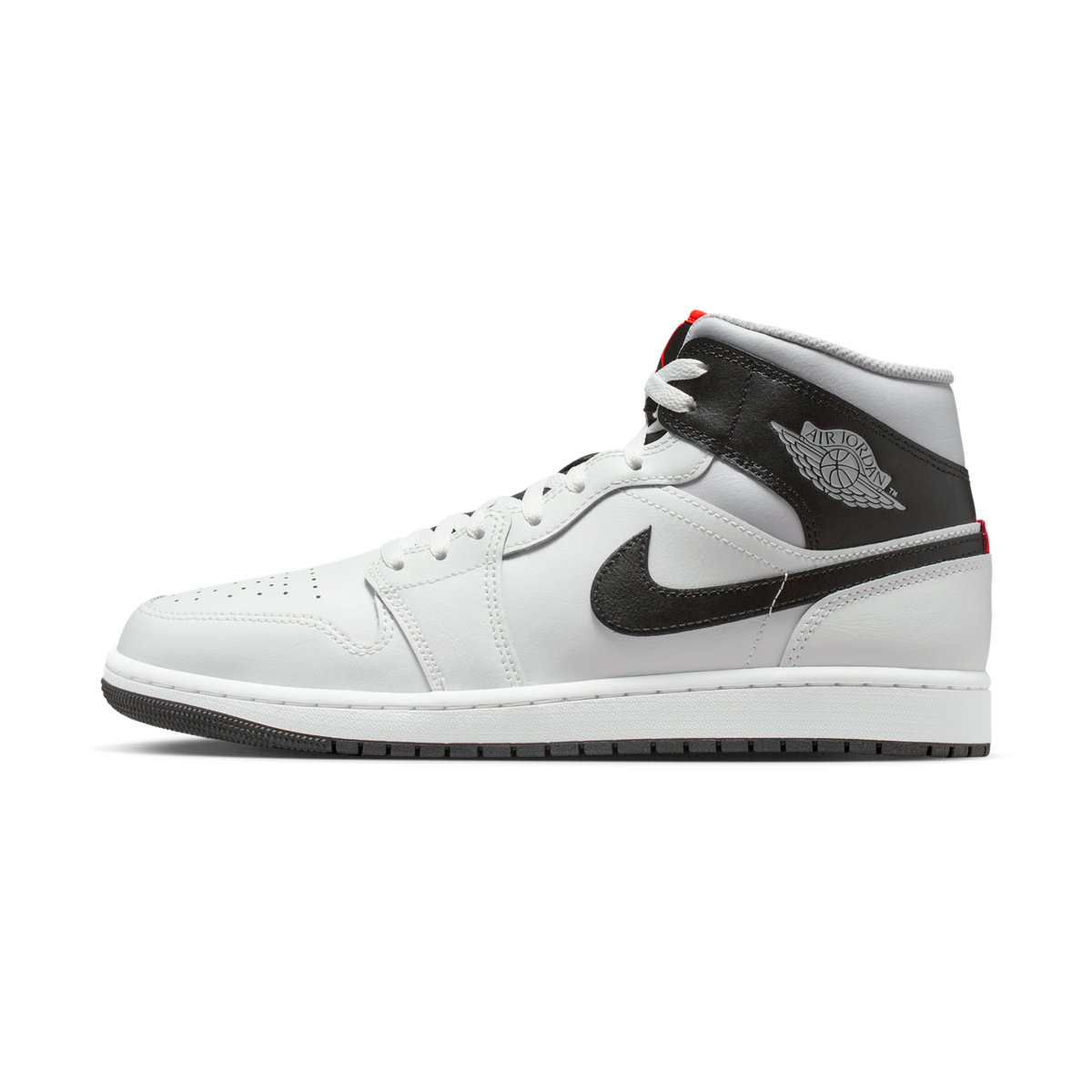Jordan 1 Mid White Neutral Grey Infrared