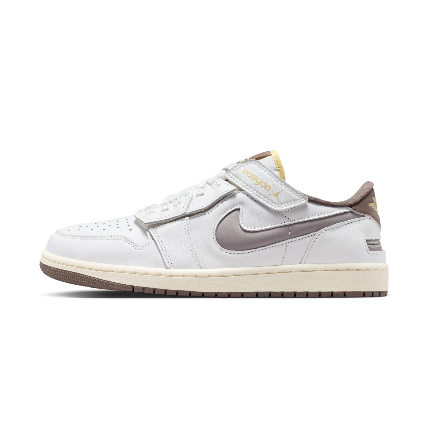 Jordan 1 Low EasyOn White Olive Grey Lemon Wash