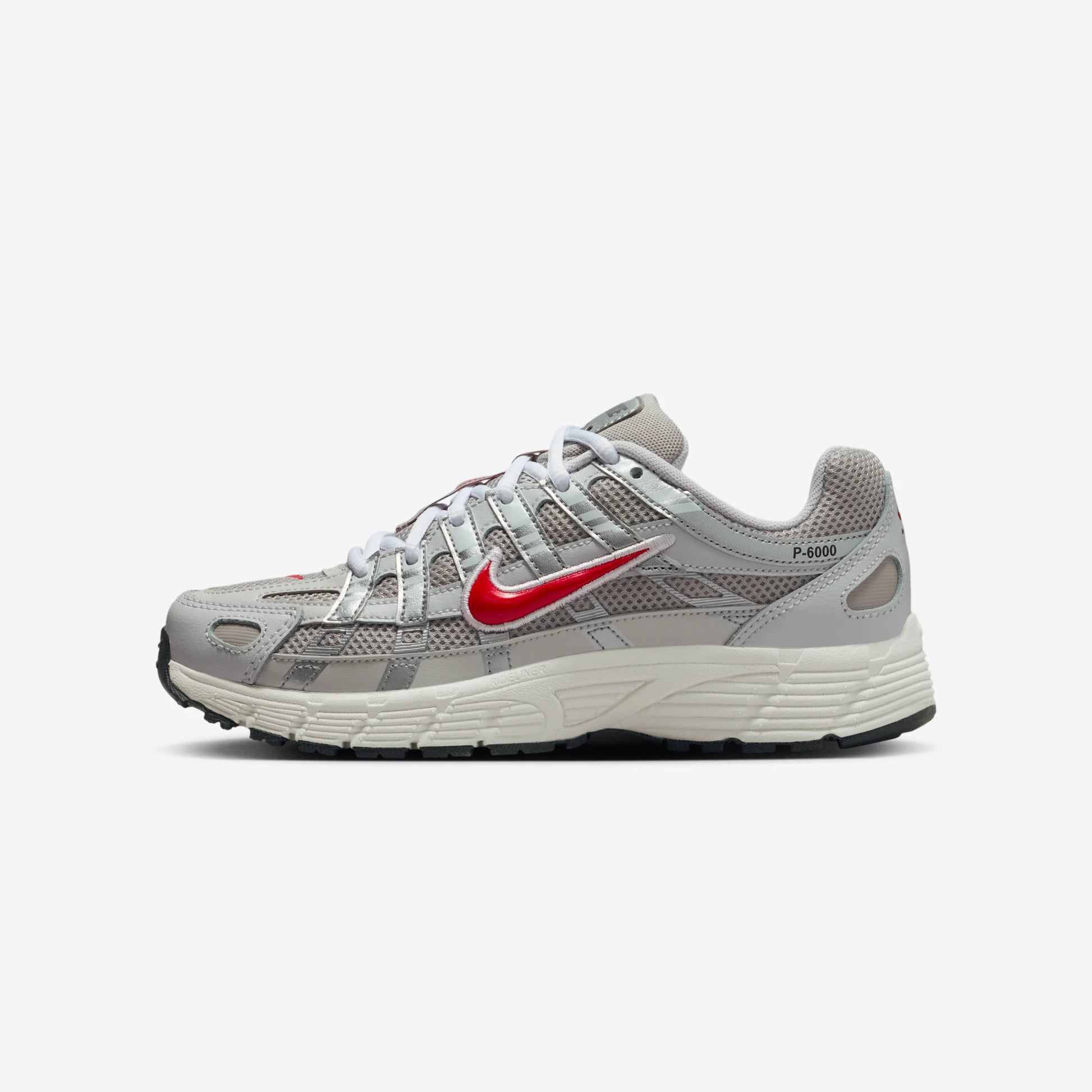 Nike P-6000 College Grey Phantom Fire Red (GS)