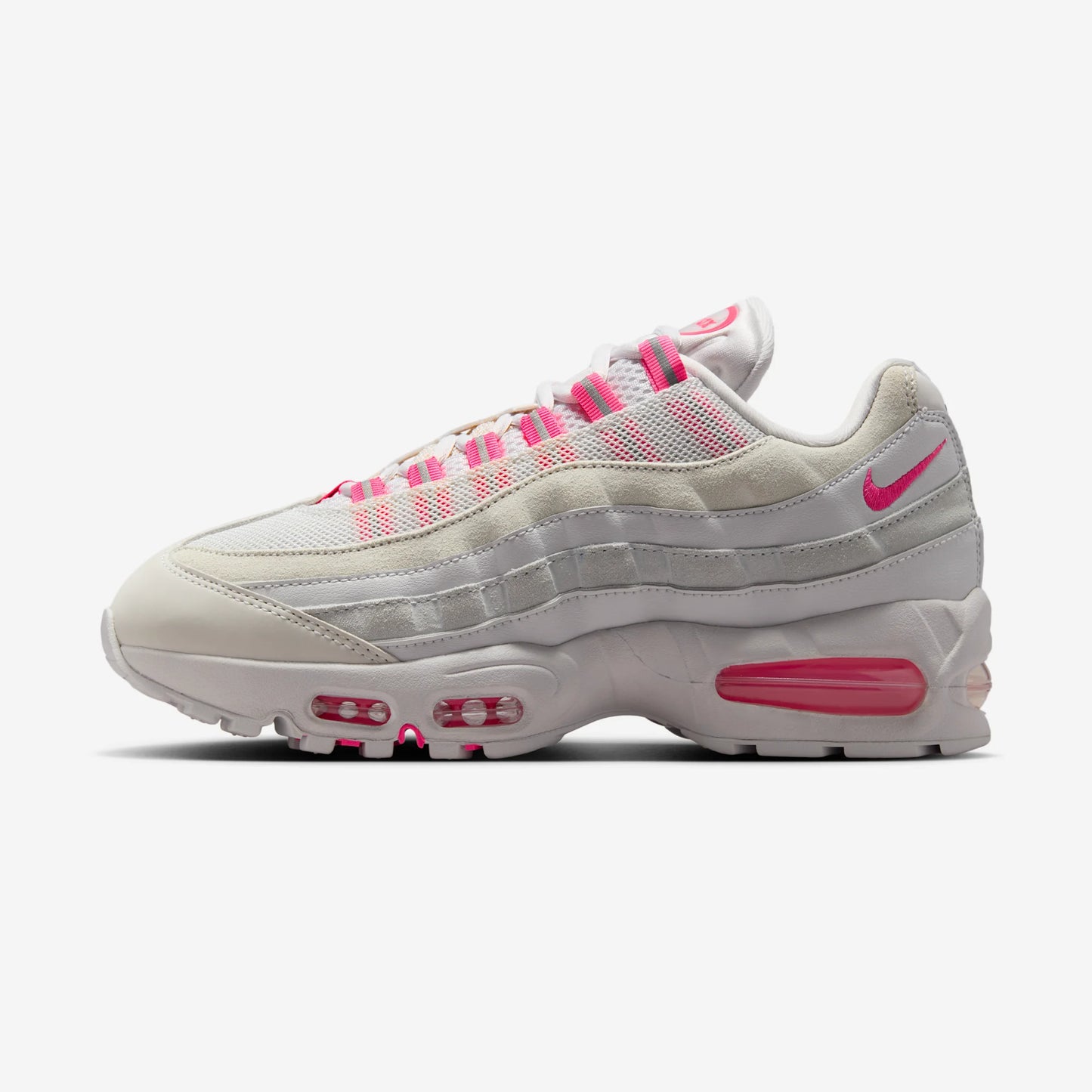 Nike Air Max 95 OG Big Bubble Vast Grey Hyper Pink (Women's)