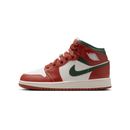 Jordan 1 Mid Redstone Midnight Green