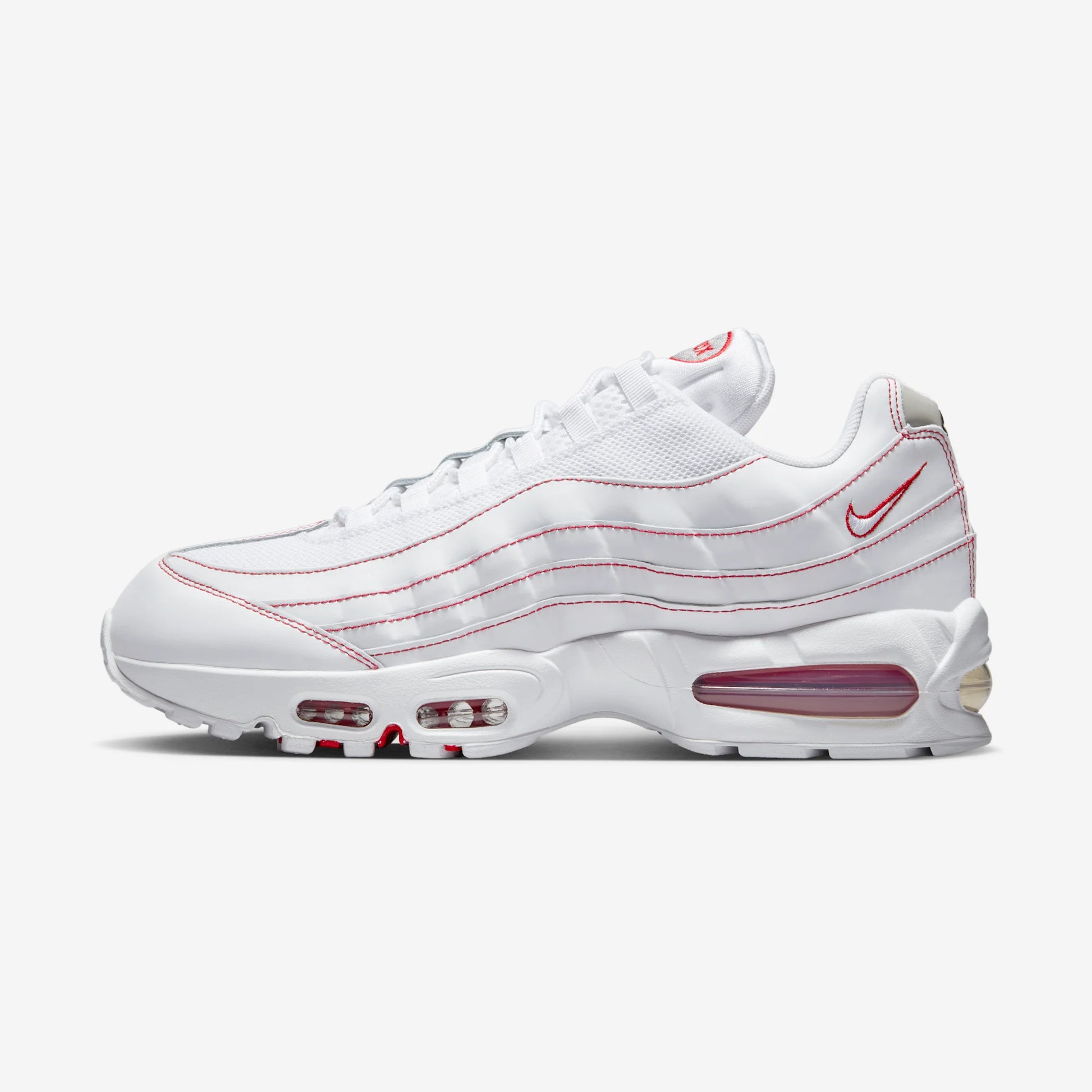 Nike Air Max 95 OG Big Bubble White University Red