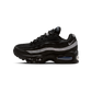 Nike Air Max 95 Black White Metallic Silver (GS)