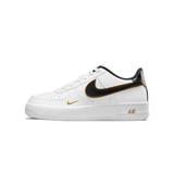 Nike Air Force 1 Low '07 LV8 Double Swoosh White Metallic Gold (GS)