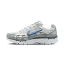 Nike P-6000 White Metallic Silver Blue