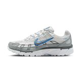 Nike P-6000 White Metallic Silver Blue
