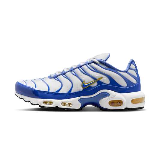 Nike Air Max Plus White Lyon Blue Varsity Maize