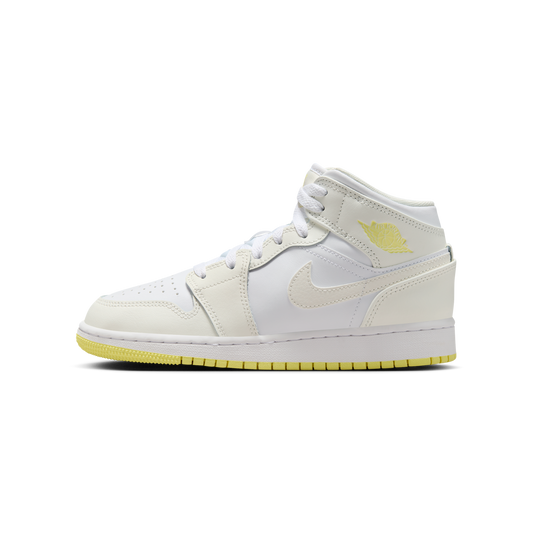 Jordan 1 Mid Sail Light Laser Orange (GS)