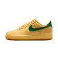 Nike Air Force 1 Low Patent Leather Topaz Gold Pine Green