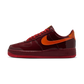 Nike Air Force 1 Low Patent Leather Dark Team Red Safety Orange