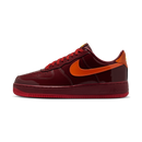 Nike Air Force 1 Low Patent Leather Dark Team Red Safety Orange