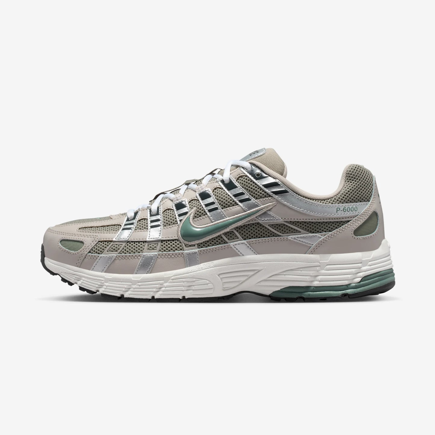 Nike P-6000 Cream Silver Clay Green