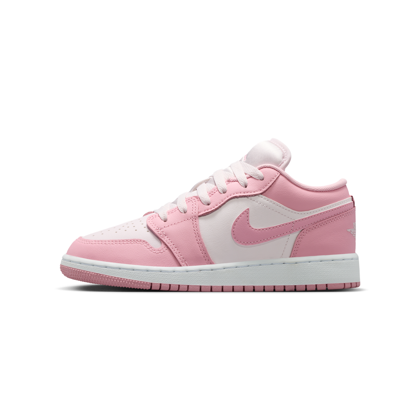 Jordan 1 Low Medium Soft Pink White (GS)